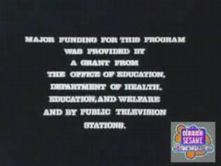 ELIE'S STEREO VIDEO 3- SESAME STREET FUNDING CREDITS  WITH P