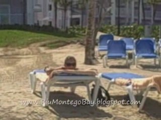 Beach at Riu Montego Bay Jamaica