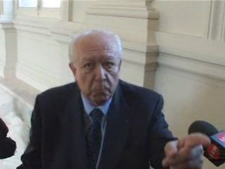 Marseille : Gaudin vote aux sénatoriales 2008