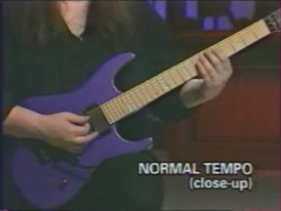 Symphony X  Michael Romeo Playing Of Sins and Shadows