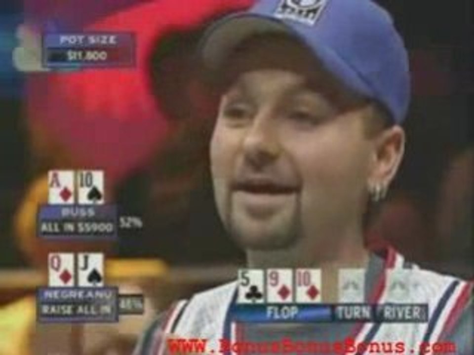 DANIEL NEGREANU POKER CALLS HIS LAST TWO RUNNING CARD