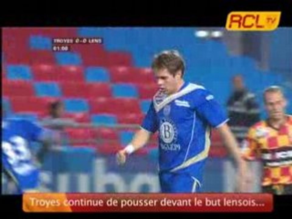 TROYES - LENS RESUME DU MATCH