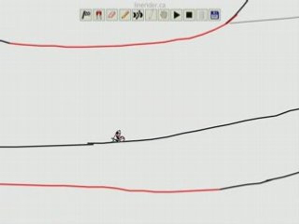 Line rider/ Mon 2eme circuit!