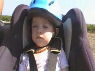 Loic s'endort en calèche