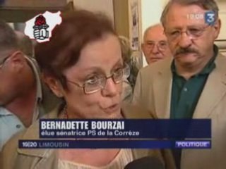 Sénatoriales : Réaction de Bernadette Bourzai