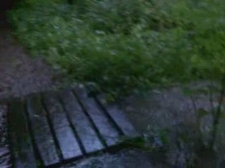 chemin tour du lac de longemer apres des fortes pluies