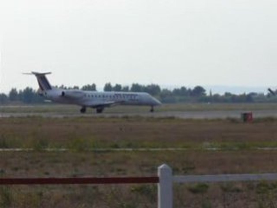 décollage Avion Air France aeroport marignane