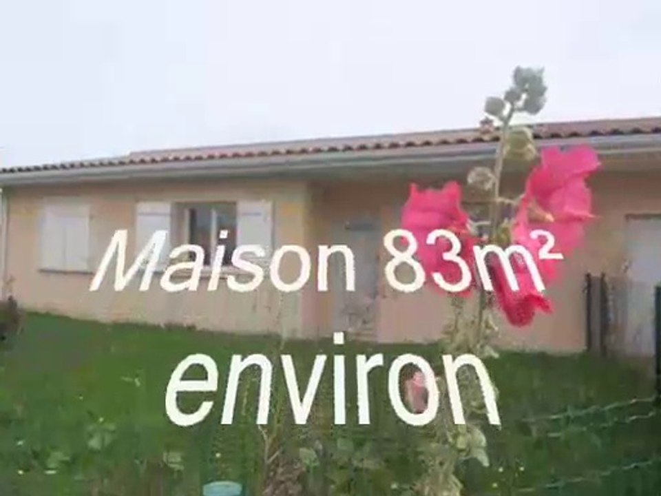 33240 maison T4 st andré de cubzac