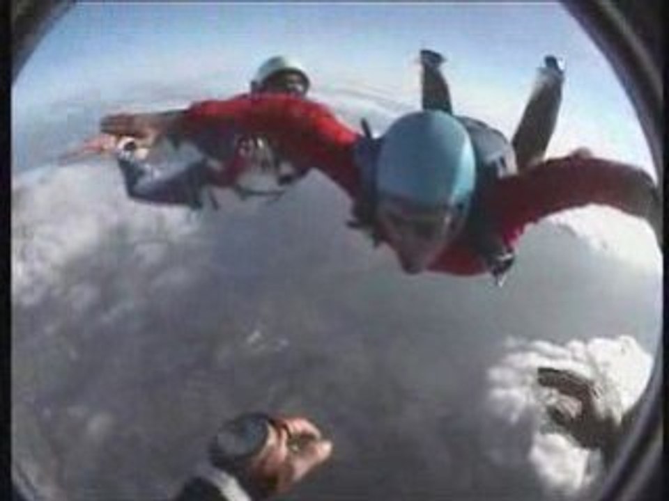 Saut n°1 Pac Parachutisme à Saumur, Zach