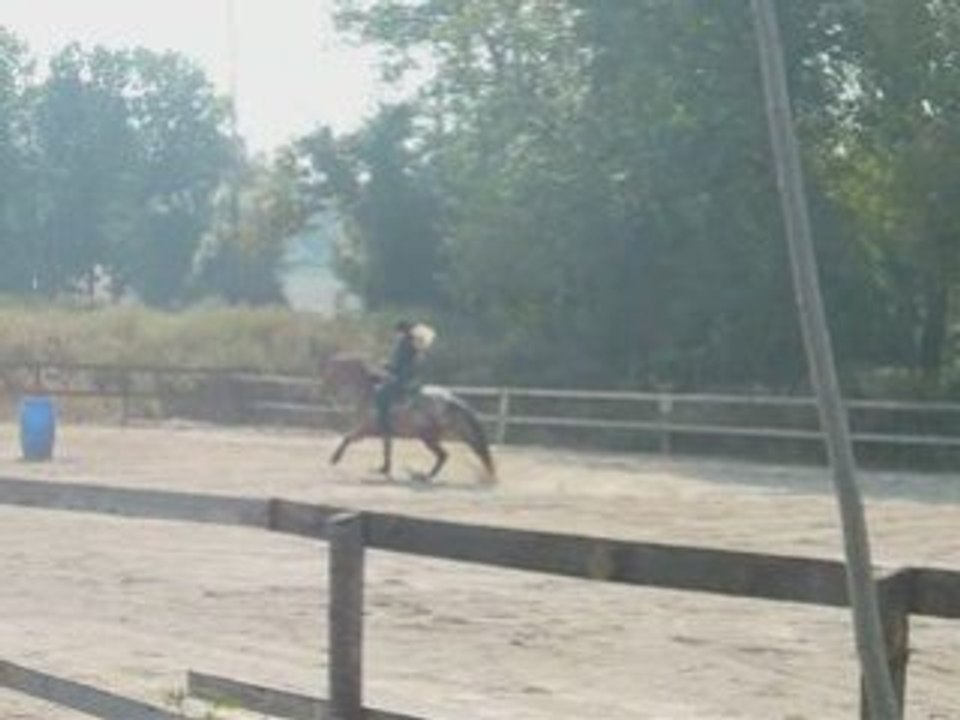 Fete du cheval barel race celia duc