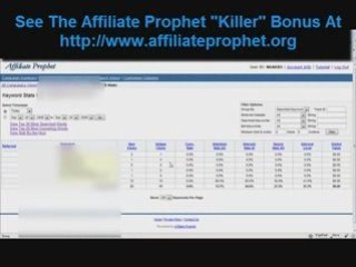 Affiliate Prophet Video Review And Killer Bonus