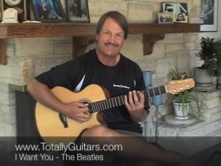 Guitar Lesson- I Want You (She's So Heavy) - The Beatles
