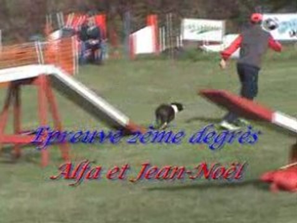 Agility (Open et Degrés de Tiercelet 2008)