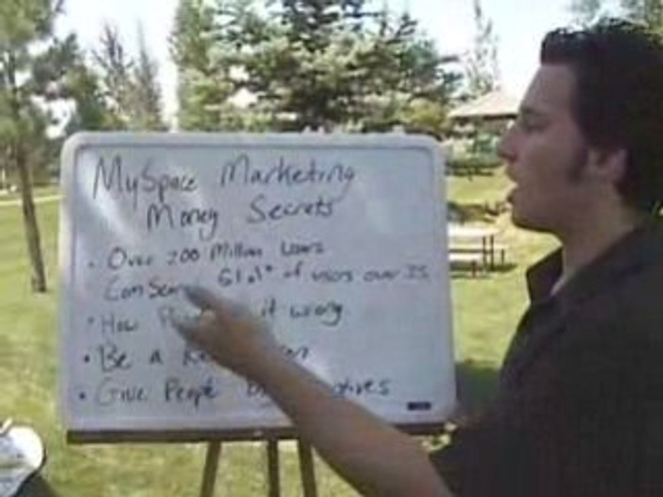 Success Tips for MySpace Marketers (**AND make money!)