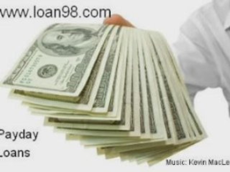 Personal Loans, Payday Loans