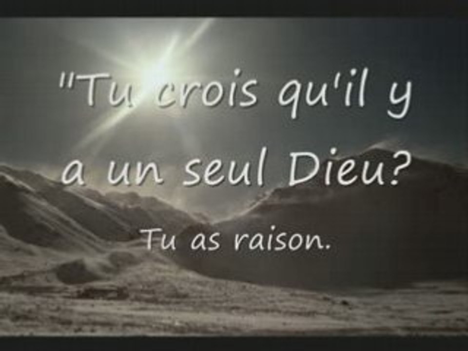 Dieu existe-t-il? (2)