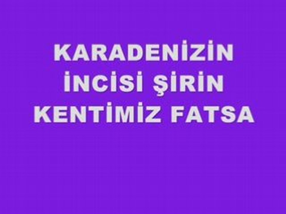 FATSA RESİMLERİ SLAYT GÖSTERİSİ