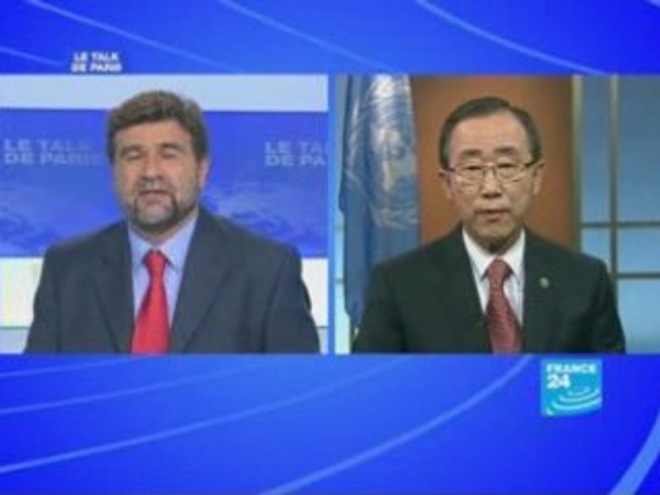 Ban Ki-moon, secrétaire général de l'ONU