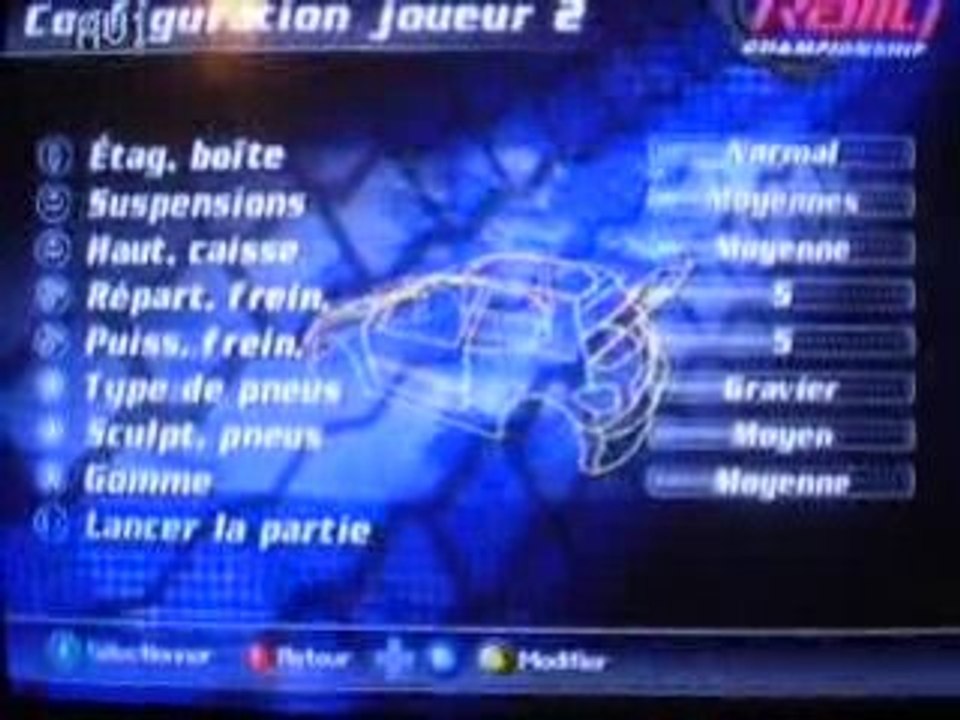 Video test Rally championship