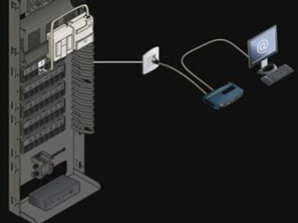 Réseau RJ45 Logement_ADSL
