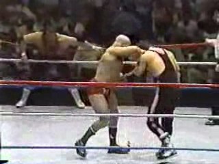 1986-08-25 Prime Time Wrestling - Hart Foundation vs Iron Sh
