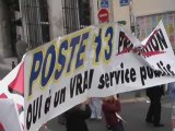 Les postiers manifestent à Marseille