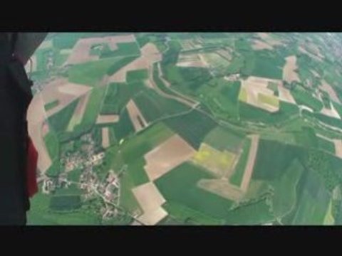 Eté 2008, le parapente dans le nord pas de calais