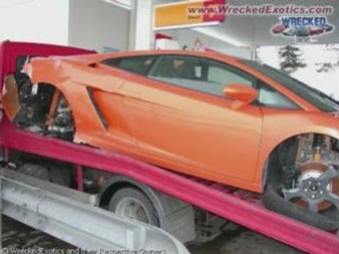 Wrecked Exotics Car Crashes