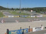 Pompons girls de Castres au Karting lavelanet