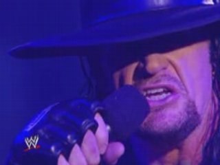 The Undertaker after Unforgiven 2008