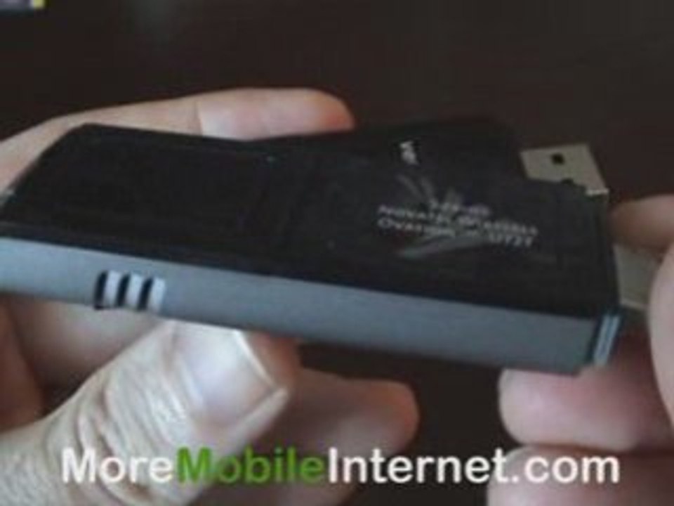 Verizon USB727 vs Sprint U727 USB Card Comparison Demo