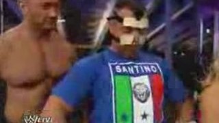 WWE Raw 22.9.08 - Kelly, Glamarella   Batista Backstage