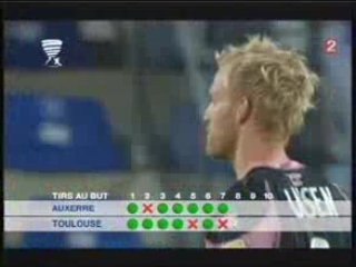 Auxerre - Toulouse Coupe de la Ligue 2008