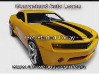 Bad Credit Auto Loans
