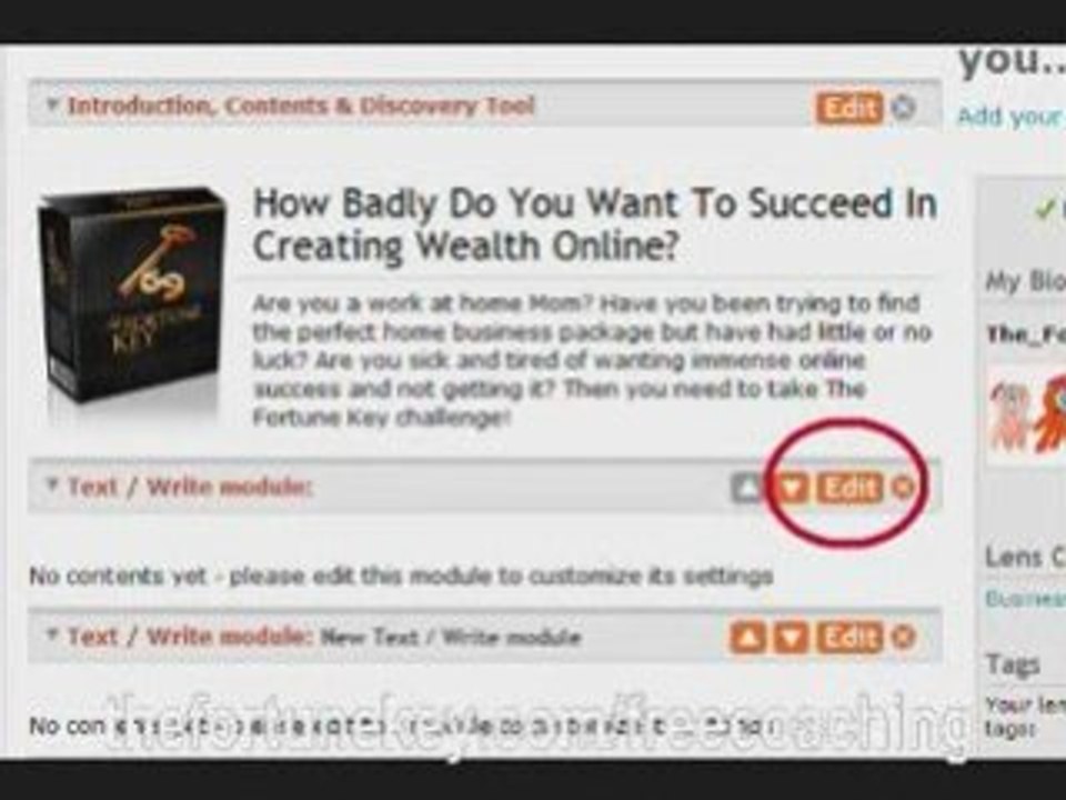 How To Create A Cash-Making Squidoo Lens