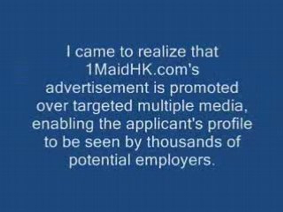 Domestic Helper Hong Kong found French Employer -1MaidHK.com