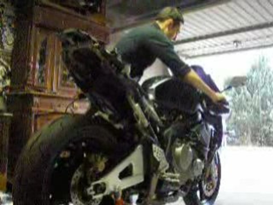 CBR600RR 2003 - Pot Arrow sans Silencieux