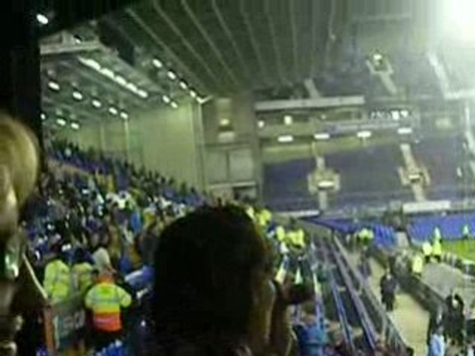 Everton-Standard de Liège - Ambiance