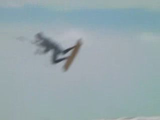 Back loop Kite loop nose grab to MDT