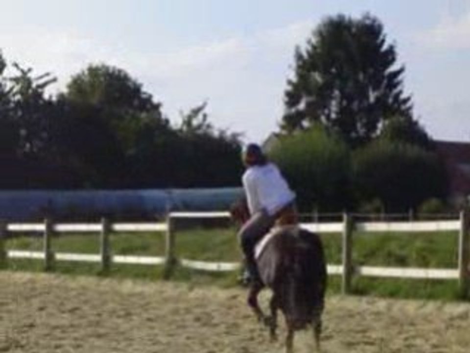 Quedie galop main gauche