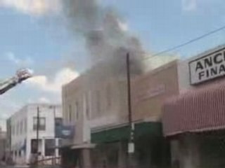 Downtown fire