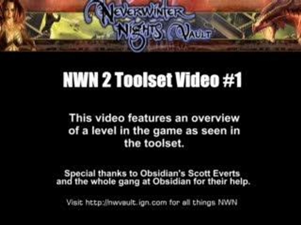 Neverwinter Nights 2 - Toolset 1