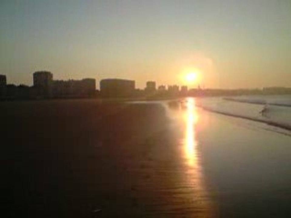 Les Sables d'Olonne au lever du soleil