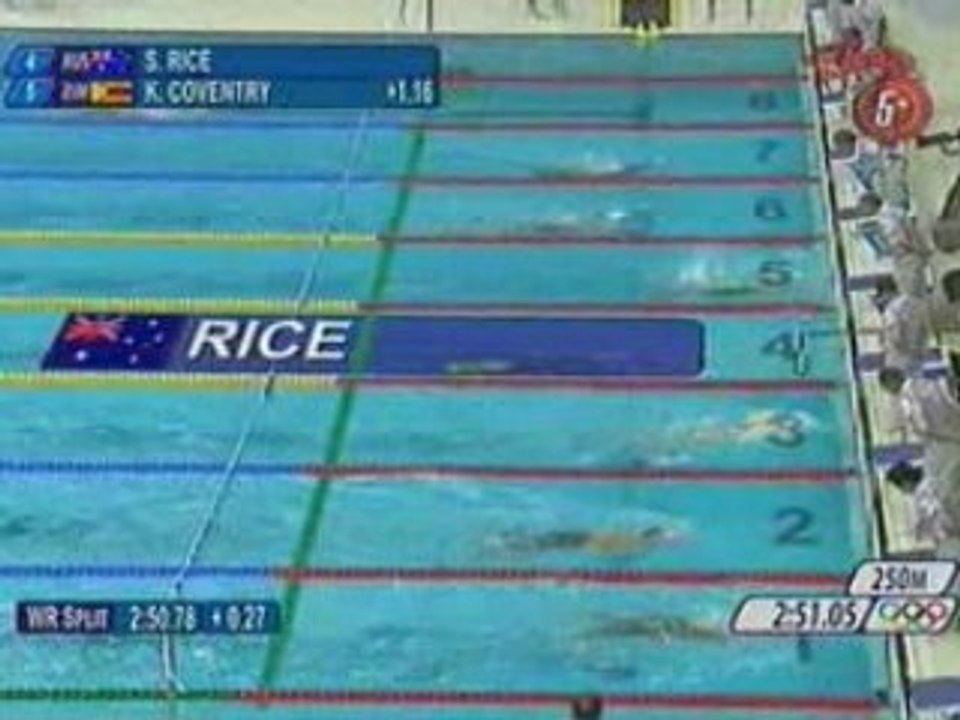 400 IM Damas Heat 4  BEIJING 2008