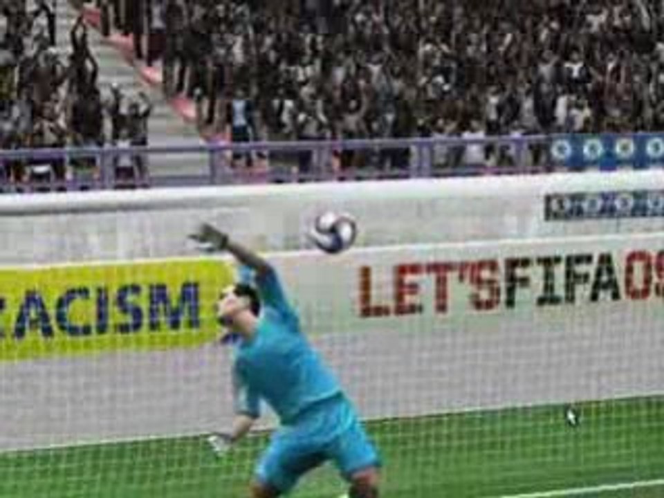 Drogba free kick