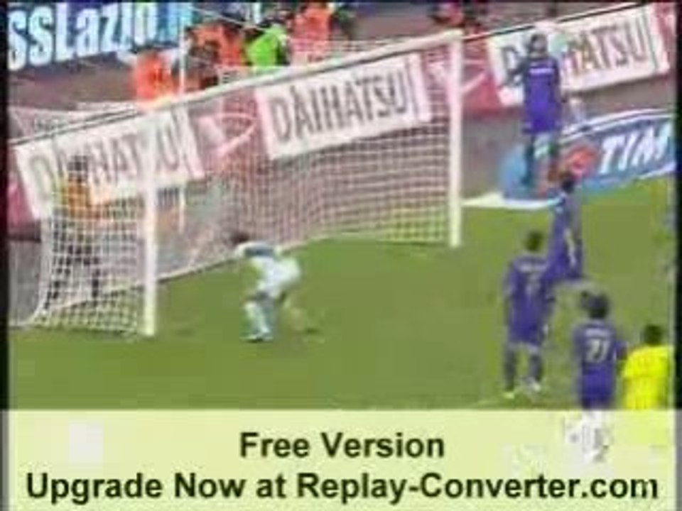 Serie A - Lazio 3 - 0 Fiorentina resumé 24/09/2008