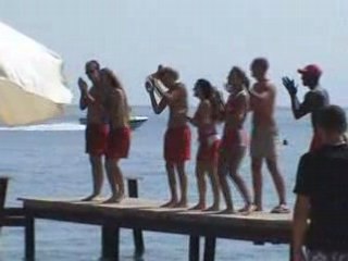 LOOKEA sur le ponton au Kinetta sept 2008