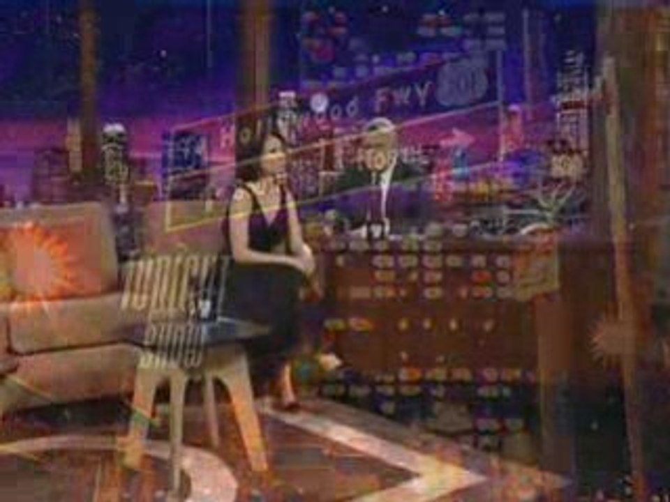 Lucy Liu at Jay Leno 11-28-06