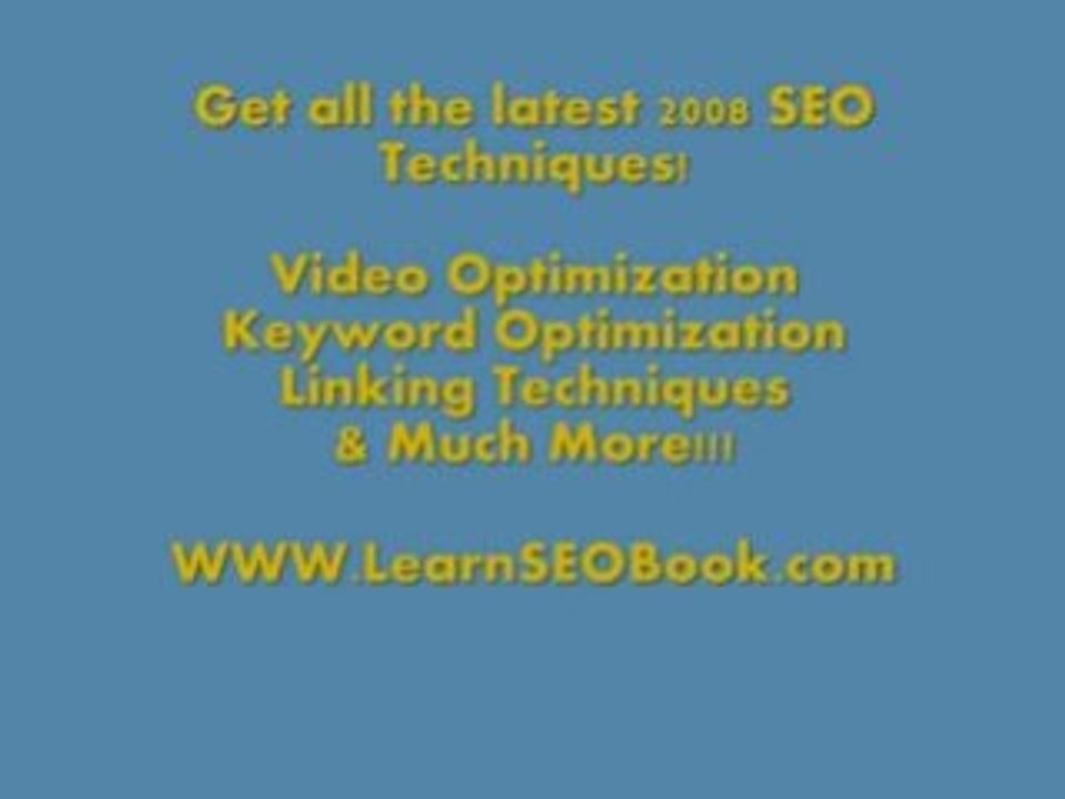 Learn SEO Marketing, Ranking Optimization, Link Popularity