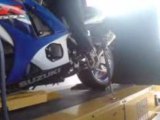 1000 GSXR 2007 173CH A LA ROUE ARRIERE 1 ( ARROW GP )